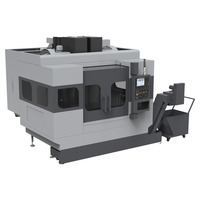 Centre d'usinage multifonctionnel vertical VF1010C-2, broche BT50, automatique, haute précision, en acier inoxydable