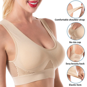 Sexy Wireless Seamless <b>Bras</b> for Women Top S-6XL Mesh <b>Bras</b> Large Size Bralette Woman Brasier Sports <b>Bra</b> Without Frame - Product Image 3