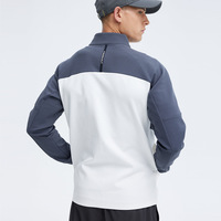 Veste Coupe-Vent Légère Homme Personnalisée avec Logo pour l'Automne, Sportswear Respirant Séchage Rapide pour la Salle de Sport et la Course, Grandes Tailles