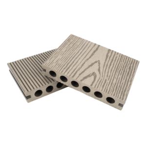 Tarima <span class=keywords><strong>de</strong></span> WPC Cuadrada con Diseño Contemporáneo, Precio <span class=keywords><strong>de</strong></span> Fábrica, 25 mm <span class=keywords><strong>de</strong></span> Grosor, Superficie con Aspecto <span class=keywords><strong>de</strong></span> <span class=keywords><strong>Madera</strong></span> para Uso en Exteriores - Product Image 2