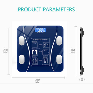 Báscula <span class=keywords><strong>de</strong></span> Grasa <span class=keywords><strong>Corporal</strong></span> en Oferta, Báscula Electrónica Doméstica <span class=keywords><strong>de</strong></span> 180 kg/396 lb, Báscula Digital Inteligente con IMC, Control <span class=keywords><strong>de</strong></span> Peso OEM - Product Image 5