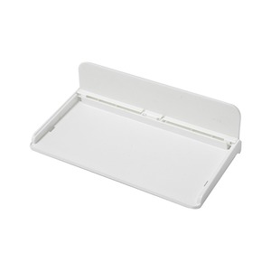 Estante de almacenamiento plegable para baño, estante montado en la pared sin perforaciones para cosméticos - Product Image 1
