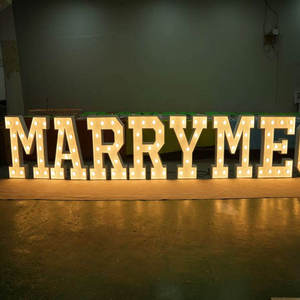 Bán buôn khổng lồ lớn đèn đám cưới kết hôn với tôi với RGB bóng đèn chữ <span class=keywords><strong>Sta</strong></span> cho sinh nhật đám cưới tổ chức sự kiện trang trí - Product Image 4