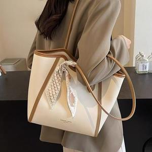 Sacs fourre-tout en cuir PU IStapromo pour femmes, sacs à main de luxe de créateurs, nouveaux sacs à bandoulière de grande capacité de marque - Product Image 4