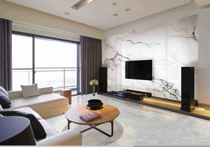 オールサイン住宅用プラスチックシート1220*2440mm * 3mm人工UV大理石壁パネル - Product Image 6