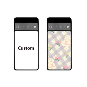 Benutzer definierte Wärme übertragung TPU Rückseite Abdeckung Shell 2D Sublimation Rohlinge Handy-Handy hüllen für Google Pixel 6