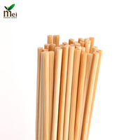 Grands brochettes jetables écologiques en bois avec manche en bambou pour barbecue en plein air