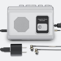 En stock, livraison rapide, lecteur de cassette rétro vintage Walkman, logo personnalisé disponible pour cadeau de Noël