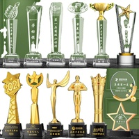 Les fabricants fournissent des tasses en métal personnalisées, trophée en métal poli, colonne Simple, 6 couleurs en option