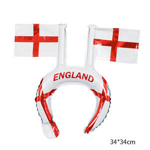 Mini-drapeau national personnalisé, serre-tête, ballon en film d'aluminium, accessoires pour cheveux, fournitures pour ballons, décoration de fête de <span class=keywords><strong>carnaval</strong></span> - Product Image 3