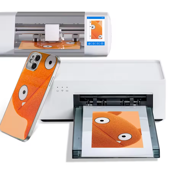 New Diy Custom Portable Mobile Back Film Printer Machine Blank Photo Sticker Thermal Phone Skin Printing Machine