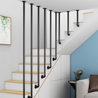 Support de fixation personnalisé en acier inoxydable écologique pour garde-corps d'escalier de grenier, design moderne pour villa et appartement