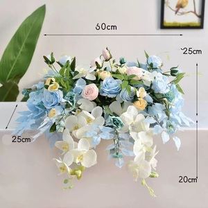 Boule de fleurs artificielles en soie OEM décorations de mariage fleurs décoratives réalistes plantes centres de table pour la fête des mères - Product Image 4