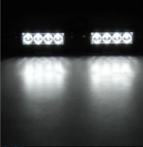 12V Mini <b>LED</b> Work <b>Light</b> <b>Bar</b> IP65 Waterproof Rectangular Driving Lamp Universal Accessory for Go Kart Golf Cart - Product Image 4