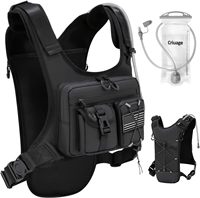 Sac à dos d'hydratation personnalisé pour la course à pied, sac de poitrine léger, sac à dos de jour pour la randonnée, la course à pied, le cyclisme, les courses, le marathon