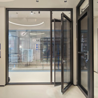 Fenêtre à battant en aluminium à rupture de pont thermique Deioux avec moustiquaire intégrée, double vitrage, pour maison
