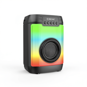 Bluetooth Portable Speaker ZQS1443 <b>Rainbow</b> <b>Light</b> Wireless Stereo Sound for Outdoor Indoor Use - Product Image 2