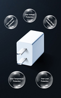 Adaptateur de charge rapide Hotriple B1 12W, chargeur de voyage USB 5V 2.4A pour téléphones portables, écouteurs, type-C, prise murale US