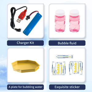 Amazoned Top Seller 69 agujeros <span class=keywords><strong>pistola</strong></span> <span class=keywords><strong>de</strong></span> burbujas eléctrica automática verano al aire libre Bazooka <span class=keywords><strong>pistola</strong></span> jabón agua máquina <span class=keywords><strong>de</strong></span> burbujas juguetes para niños - Product Image 5