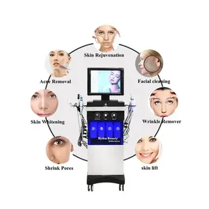 Máquina 14 en 1 para Hidrofacial, Aqua Peel, Lifting Facial, Dermoabrasión, Cuidado de la Piel, Oxígeno, Chorro de Agua, Spa - Product Image 5