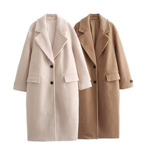 ZATRHMBM <span class=keywords><strong>cappotto</strong></span> ampio da donna invernale 2024 <span class=keywords><strong>cappotto</strong></span> Bouclé alla moda Casual giacca a maniche lunghe retrò Casual elegante <span class=keywords><strong>cappotto</strong></span> da donna - Product Image 1