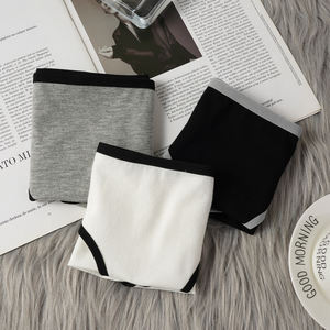 Braguitas Suaves para Mujer, Braguitas sin Costuras, Braguitas de Algodón de Tiro Medio para Uso Diario, Ropa Interior Brasileña para Mujer - Product Image 4