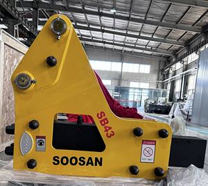 เบรกเกอร์ไฮดรอลิก SB 43แบบด้านข้างเหมาะสำหรับรถขุดขนาด6-9ตันและรถตัก - Product Image 3