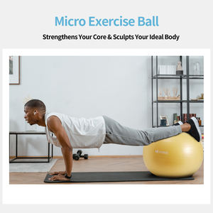 योग के लिए अनुकूलन योग्य pvc एंटी बर्स्ट योग व्यायाम गेंद फिटनेस कोर ताकत प्रशिक्षण घर जिम शारीरिक चिकित्सा पुनर्वसन - Product Image 4