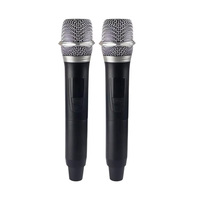 Microphone dynamique sans fil portable, prix usine ODM/OEM, support de micro pour batterie sans fil pour spectacles en direct