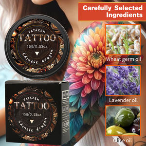 Etiqueta privada Tatoo orgánico Ungüento para el cuidado posterior Etiqueta privada Bálsamo curativo Crema orgánica para tatuajes Reparación Cuidado posterior OEM Bálsamo para tatuajes - Product Image 2
