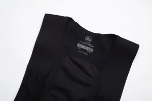 Monthon - Shorts para ciclismo com logotipo personalizado para mulheres, calças pretas para ciclismo de bicicleta de estrada, babadores para equipes e clubes, calças para ciclismo