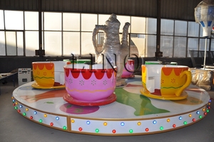 Meilleure vente <span class=keywords><strong>Manege</strong></span> équipement de parc d'attractions Fairground Ride tasse à thé rotative - Product Image 6