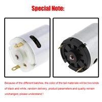 Moteur à courant continu RS365 3V 6 V 12V130 260 280 380 385 moteur électrique à balai en carbone haute vitesse pour sèche-cheveux bricolage jouet ventilateur Mini Micro moteur
