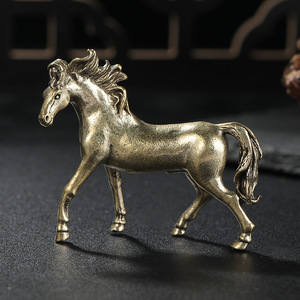 Figura Decorativa de Metal del Zodiaco del Caballo, Hecha a Mano, para Decoración de Hogar, Oficina o Escritorio, Regalo - Product Image 4