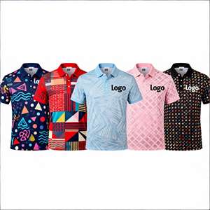 Logotipo Bordado Personalizado para Camisetas de Hombre, Ropa Deportiva Informal, Moda para el Hogar, Corte Clásico, Uniforme de Punto ODM - Product Image 1