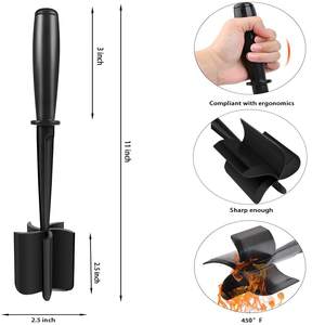 Outil de broyage de viande résistant à la chaleur Syh194 en gros pour hamburgers, viande hachée et dinde - Product Image 4