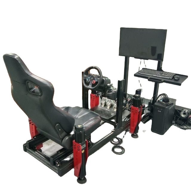 TELA TMPF2-4DOF 4DOF Home Car Driving Training Simulator 750W Each Servo Motor Actuator Aluminum Construction 200kg Capacity