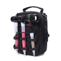 Sac de ceinture tactique portable Litai Oxford pour le camping, la chasse, les urgences, camouflage, téléphone portable