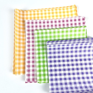 Papel de Embalaje para Alimentos a Cuadros, Personalizado con Logotipo, Ecológico, Resistente a la Grasa y la Humedad, para Pizza, Papas Fritas - Product Image 6