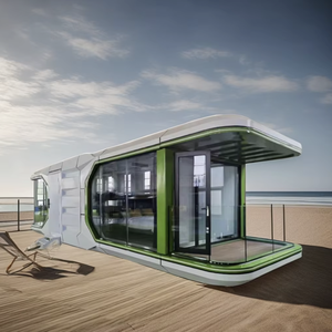 บ้านแคปซูลสำหรับคู่รักในวันหยุดกระท่อมหลังคาบ้านหรูหราโมดูลาร์สำนักงานขนาดเล็ก - Product Image 1