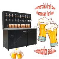 Machine à bière sans mousse, machine à bière pression en acier inoxydable, refroidisseur à air pour bar, restaurant, fort trafic