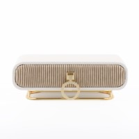 Boîte à bijoux rectangulaire haut de gamme en cuir PU et doublure en velours avec logo personnalisé en relief