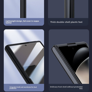 เคสโทรศัพท์มือถือ Samsung Fold7 พร้อมบานพับแม่เหล็กป้องกันการตกกระแทก สายรัดยึด และฝาครอบป้องกันหน้าจอพับได้ของ Samsung - Product Image 5