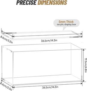 Boîte de collection magnétique en acrylique Best Guard avec vue claire, ajustement sécurisé, stockage fiable pour Pokémon - Product Image 2