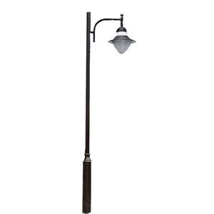 태양 led 빛/장식적인 정원 전등 기둥 옥외 야드 램프 폴란드 - Product Image 4