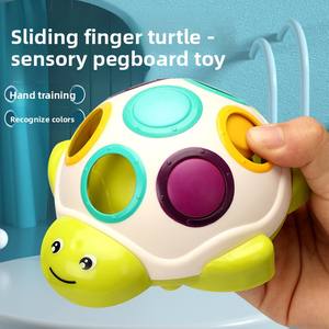 Giocattolo in Legno a Forma di Tartaruga e Riccio per Neonati, Gioco Sensoriale Educativo per lo Sviluppo della Concentrazione - Product Image 2