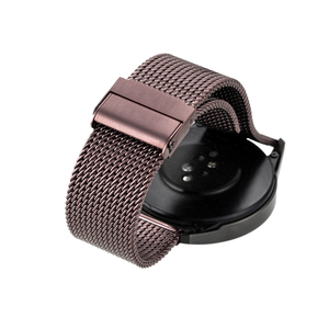 Correa de Reloj de Acero Inoxidable Milanesa Personalizada para Relojes Inteligentes Samsung, <span class=keywords><strong>Huawei</strong></span>, Xiaomi y Relojes Tradicionales de 22 mm - Product Image 3