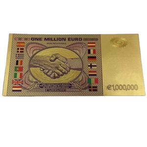 ธนบัตรจำลองยุโรป 1 <span class=keywords><strong>ล้าน</strong></span>ยูโร ปิดทอง ออกแบบเองได้ ขายส่ง - Product Image 5