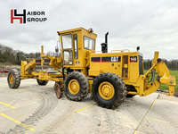 Niveleuse à moteur Caterpillar CAT14G d'occasion, haute efficacité, modèle original CAT 14G 12G, matériel de construction d'occasion, niveleuse de terrain