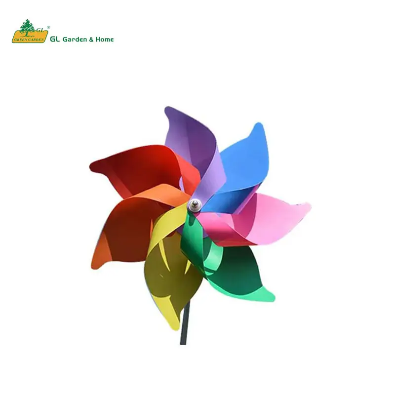 Moinho de vento chinês personalizável, qualidade superior, decoração de jardim
